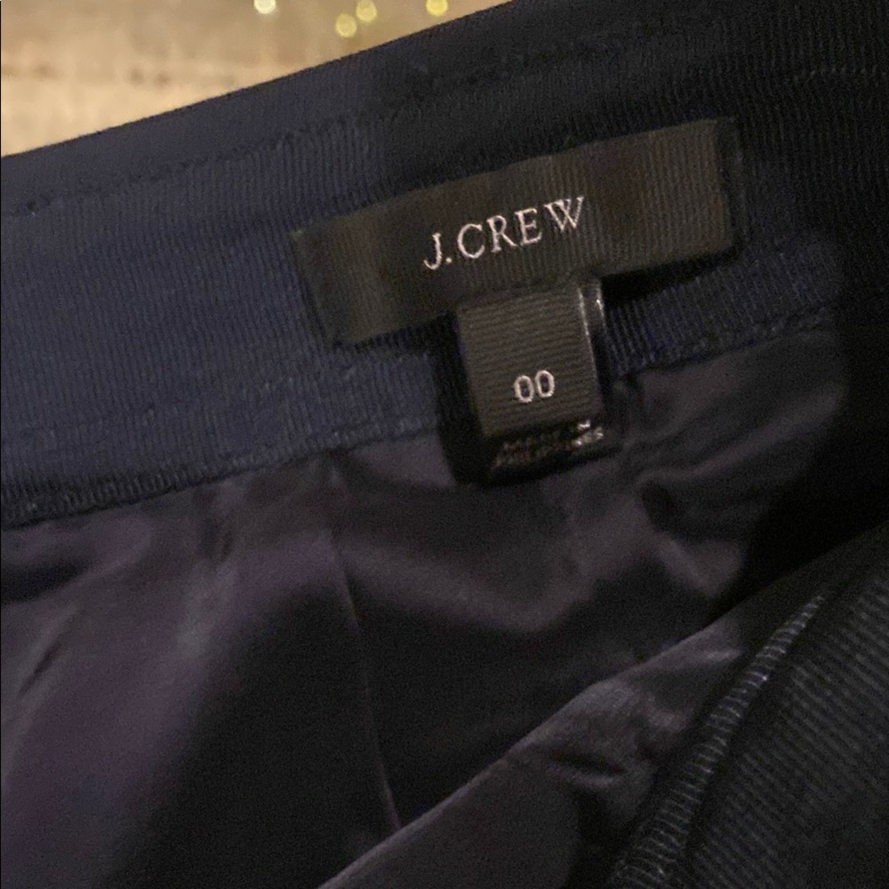 J.Crew Navy Skirt with Gold Buttons NWOT - Picture 12 of 14